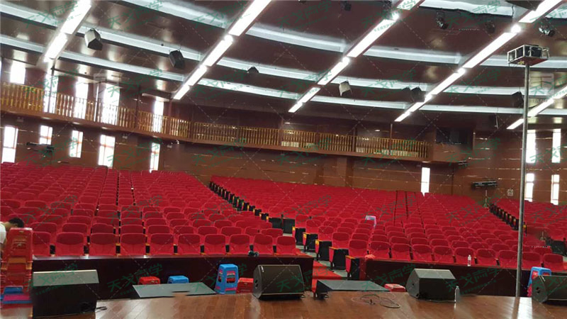 廣西欽州第二中學音樂廳聲學工程案例