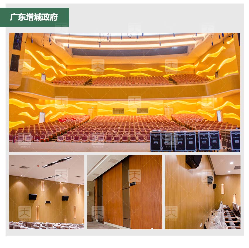 錄音棚槽木吸音板報告廳工程案例 錄音棚槽木吸音板報告廳工程案例