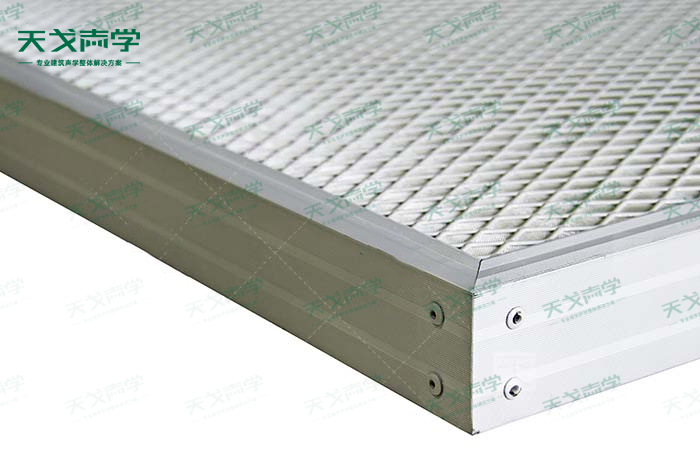 金屬網狀空間吸聲體 金屬網狀空間吸聲體