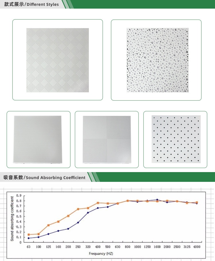 超微孔鋁蜂窩金屬吸音板
