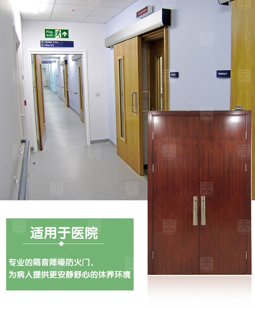鋼質木紋隔音門-10 鋼質木紋隔音門-10